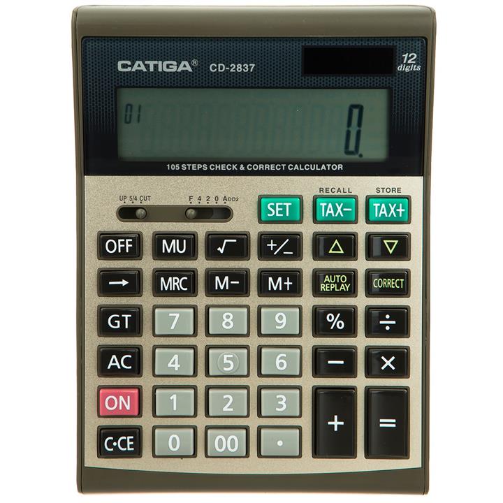 ماشین حساب کاتیگا مدل CD-2837 Catiga CD-2837 Calculator